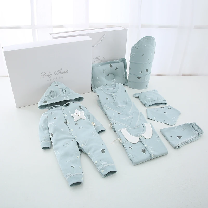 Костюм детский из От 0 до 3 месяцев хлопка на весну/осень 18/22/24 шт. 100% | Детская