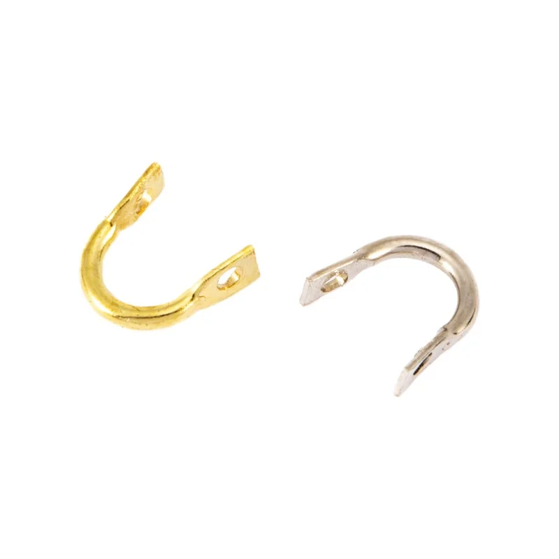 50 шт. легко вращающиеся зажимы Спиннер вращается латунь сделай сам рыболовные