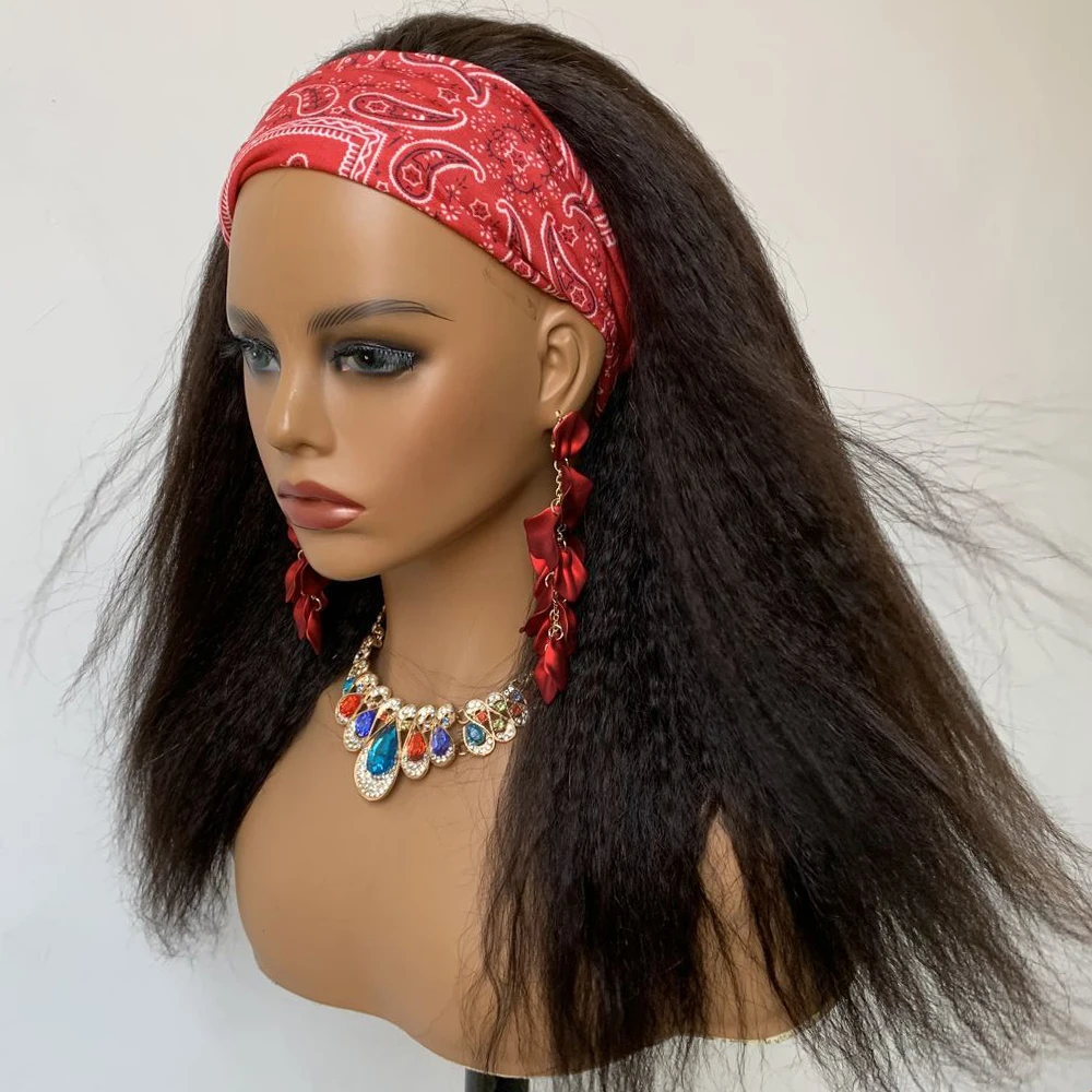 Курчавые прямые парики из человеческих волос на сетке спереди для черных женщин