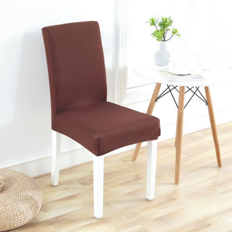 Чехлы для стульев с принтом дома антигрязные эластичные столовой гостиницы