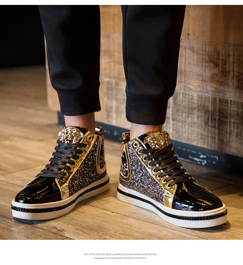 Winter Ankle boots Men Shoes luxury brand Fashion Leather Boots For Men Casual Waterproof Flat Male Shoes chunky Sneakers