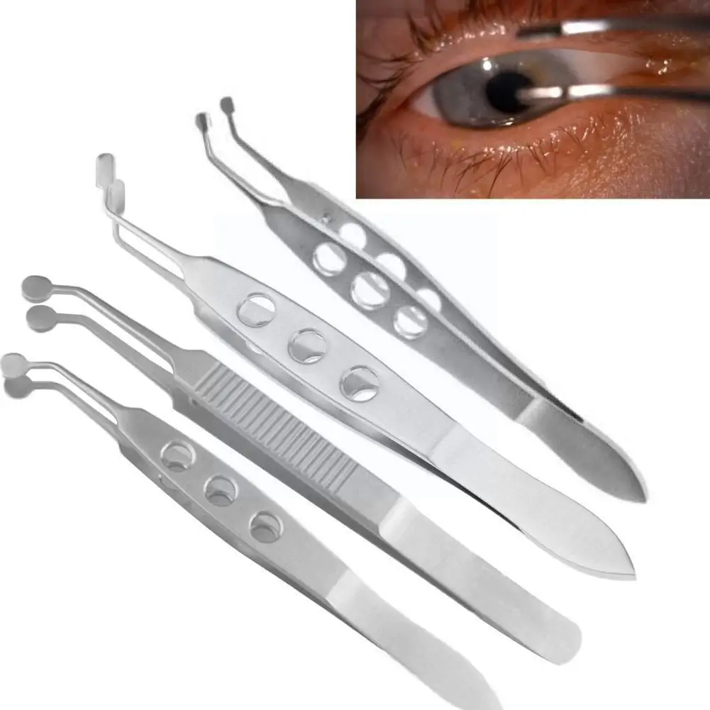 

Steel Eyelid Massage Tweezers Eye Rolling Meibomian Tool Beauty Ophthalmological Tweezer Gland Equipment Fat Clip