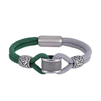 trendy handmade milan rope simple bracelet men women lucky cord wristband hand jewerly for boyfriend girlfriend gifts sp1100