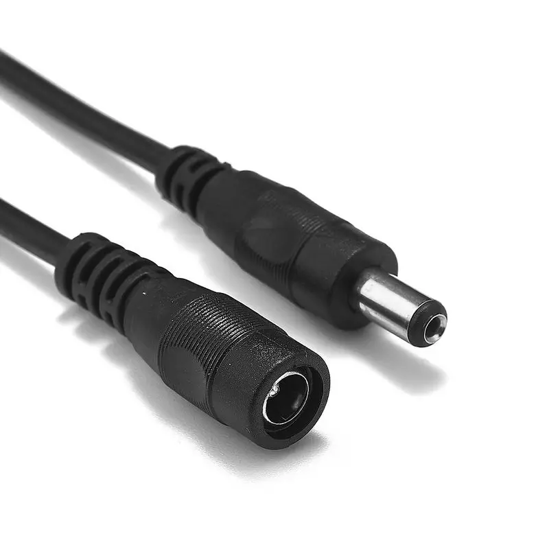 200 шт. Удлинительный кабель постоянного тока 2 м 5 в 12 В 22AWG мм x 1 разъем адаптера