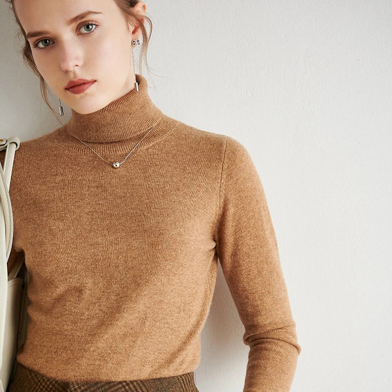 

Smpevrg knitted sweater women pullover 100% wool knit top women sweater soft warm pullovers female jumper pull femme sexy slim