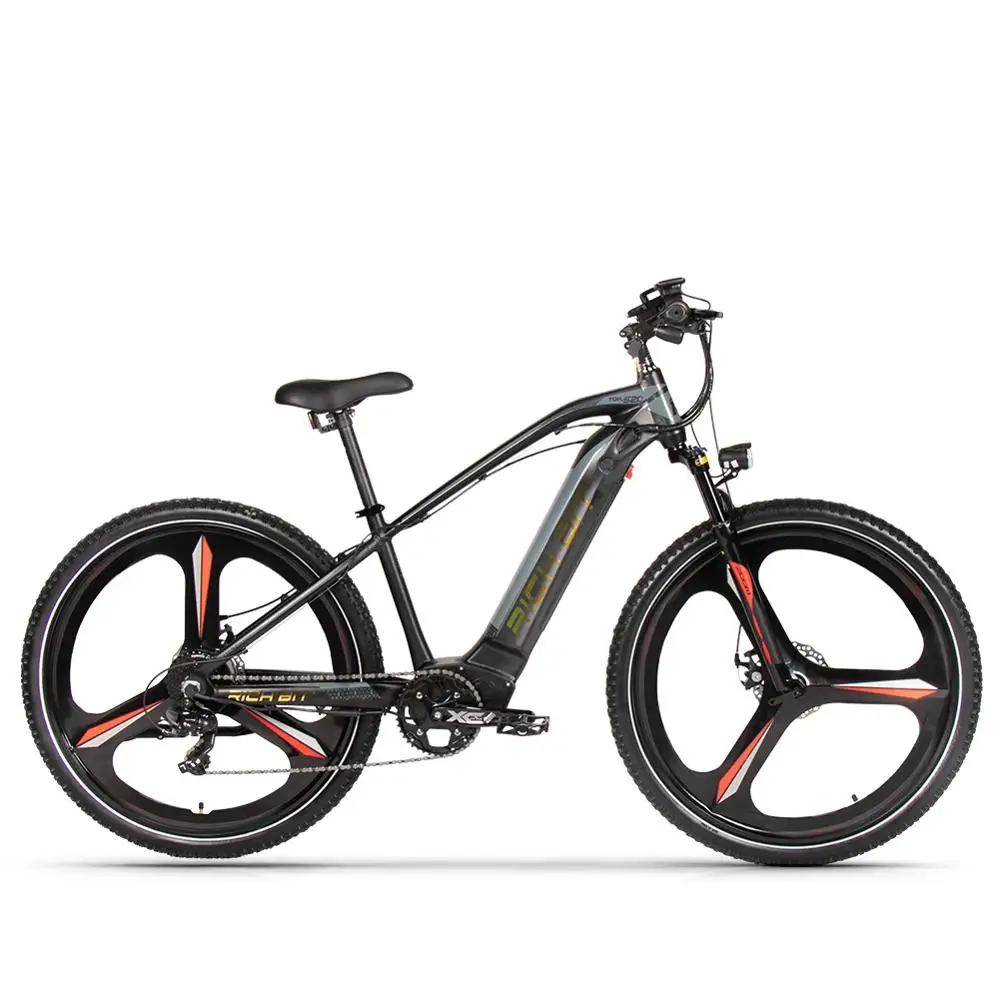 RICH BIT RT 520 Smart Электрический горный велосипед 48V * 350W 10.2Ah 29 дюймов ЖК дисплей Дисплей
