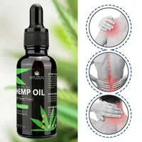 30ml 100 organic hemp oil bio active hemp seeds oil extract drop for pain relief reduce anxiety better sleep essential oil