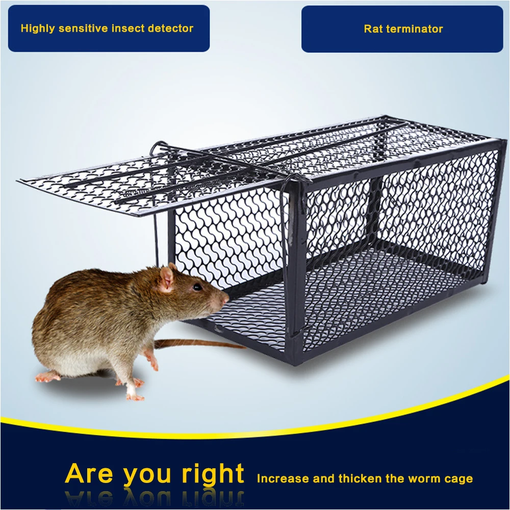 Горячая Распродажа клетка для крыс грызунов животных ловушка мыши хомяка