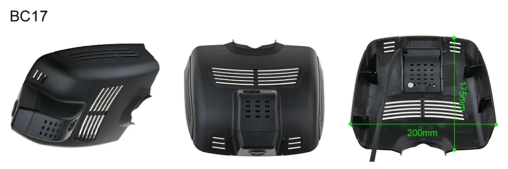 SINOSMART Novatek 96658 автомобильный Wifi DVR для Mercedes Benz CLS GLS S класс S350/S400/S500/S600/S40 W222 управление приложением SONY IMX323
