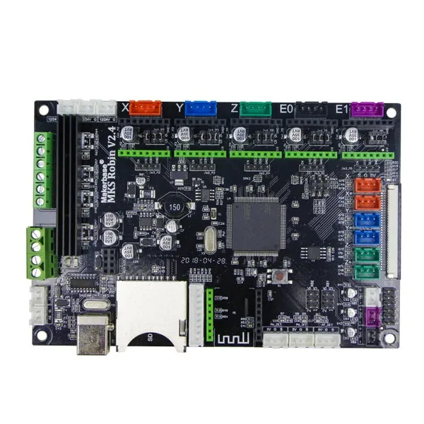 Материнская плата MAKERBASE STM32 MKS Robin материнская контроллера с TFT дисплеем