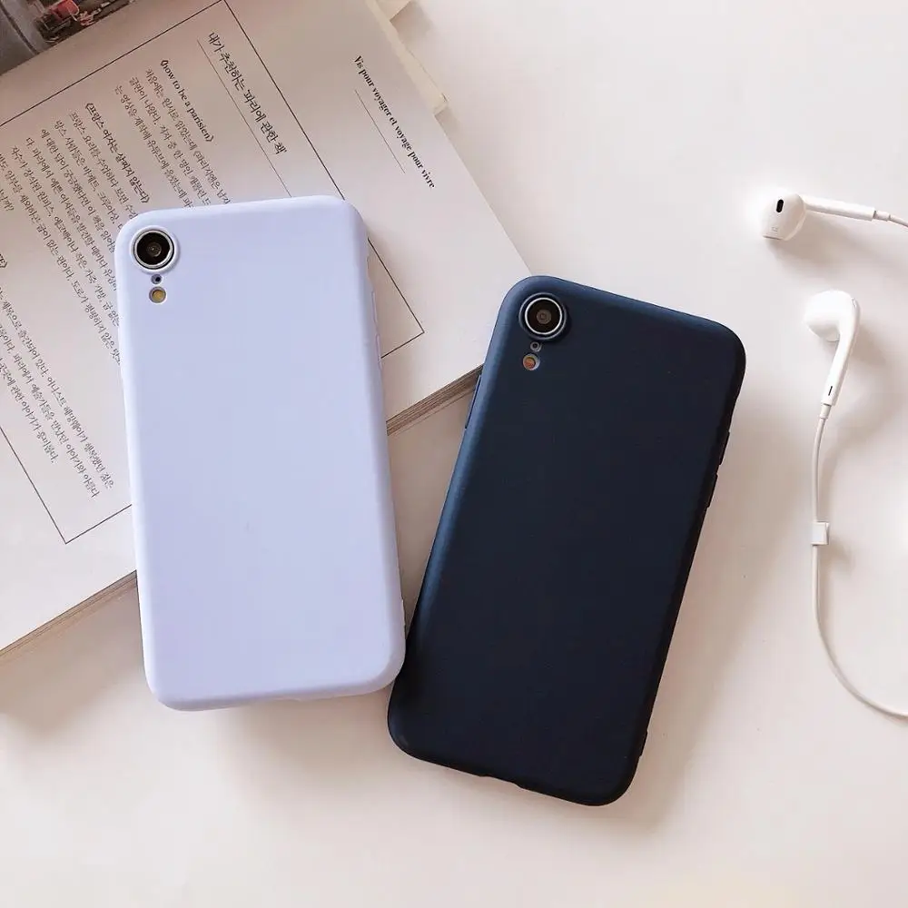 Чехол карамельного цвета для iphone 11 pro XS Max XR Силиконовый противоударный чехол 5 5S SE