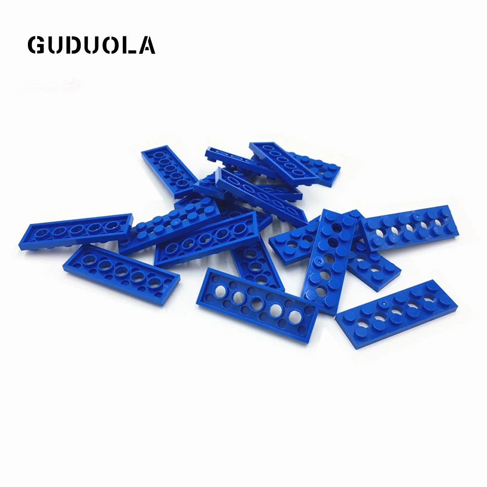 Guduola Запчасти кирпичи пластины с отверстиями 2x4 2x6 2x8 строительные блоки Мпц