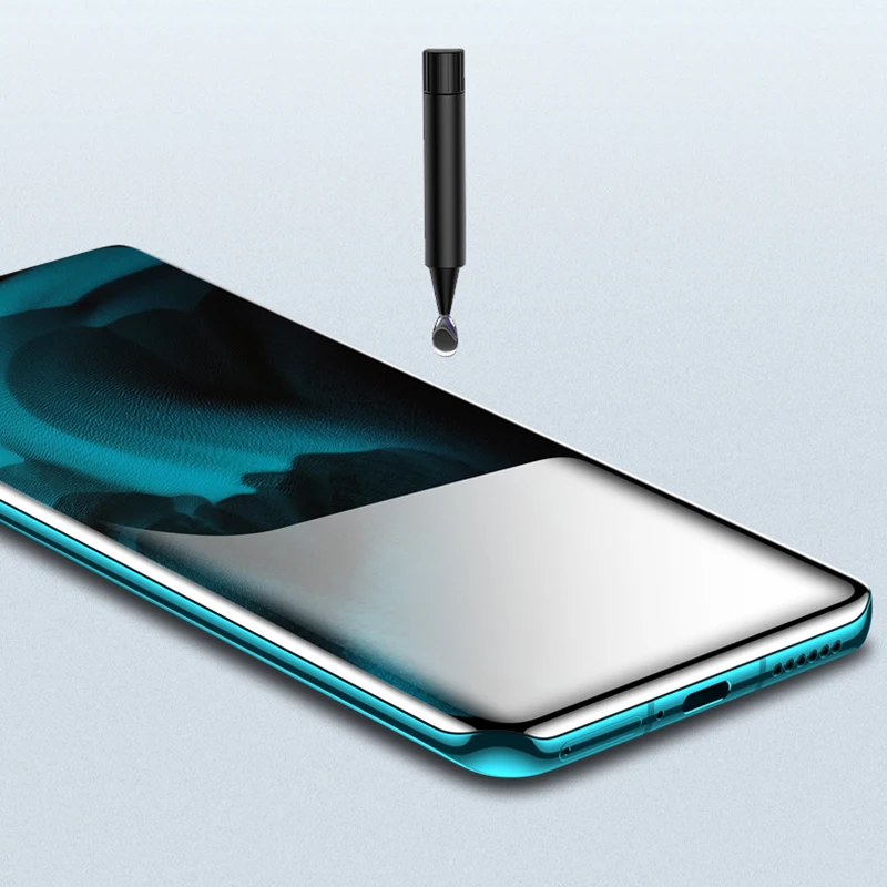Закаленное стекло с жидким УФ-покрытием для Huawei P40 Pro + Защитная пленка экрана