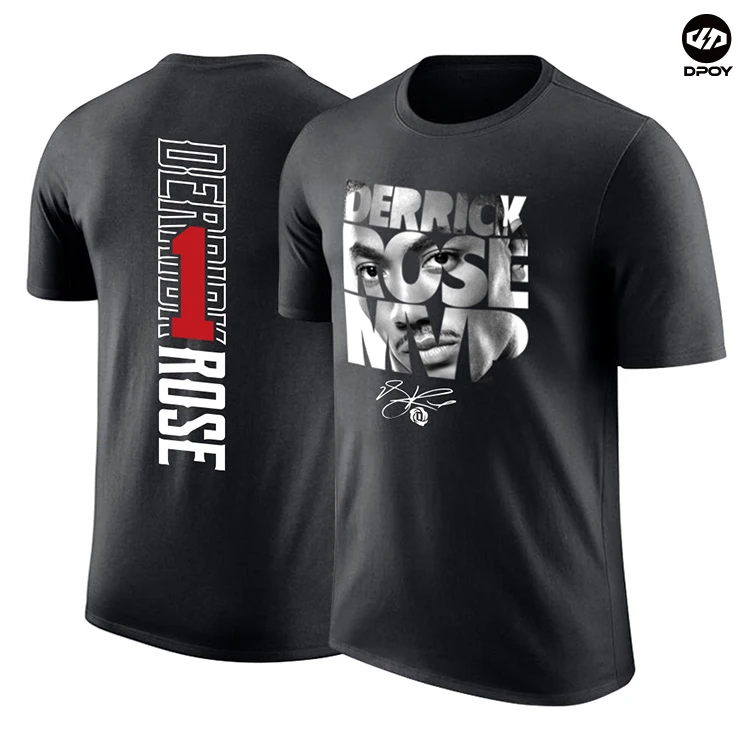 Деррик футболка с розами хлопчатобумажная коротким рукавом и спортивный стиль