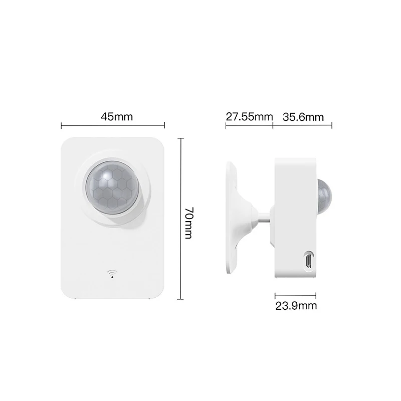 

Tuya WiFi PIR Motion Sensor, Smart Home Infrared Passive Detector, Security Burglar Alarm Sensor Remote by Smart Life
