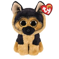 new 15 cm ty beanie cute big eyes german shepherd plush puppy toy soft simulation stuffed dog doll boys and girls birthday gift