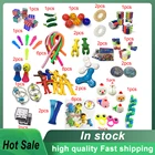 51 шт., Игрушка антистресс, набор эластичных шнурков, сетчатые мраморные рельефные игрушки для взрослых и девочек, детские игрушки для декомпрессии AYM