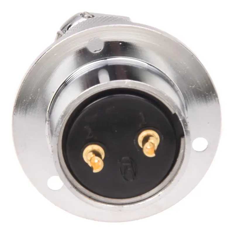 2-Pin Waterproof Electrical Deck Plug Circular Cable Connector 400V 25A | Обустройство дома