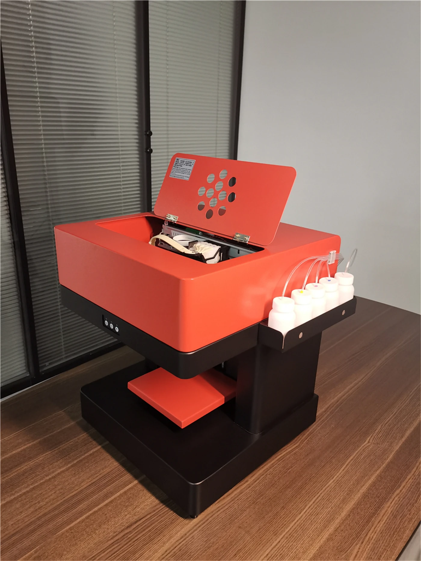 

Automatic Colorful Inkjet Printers 3D Food Cake Coffee Printer Machine
