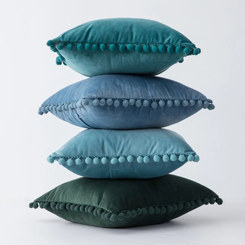 

Zachte Fluwelen Kussenhoes Decoratieve Kussensloop Covers Home Decor Woonkamer Decoratie Sofa Luxe Kussenslopen45 × 45 Cm