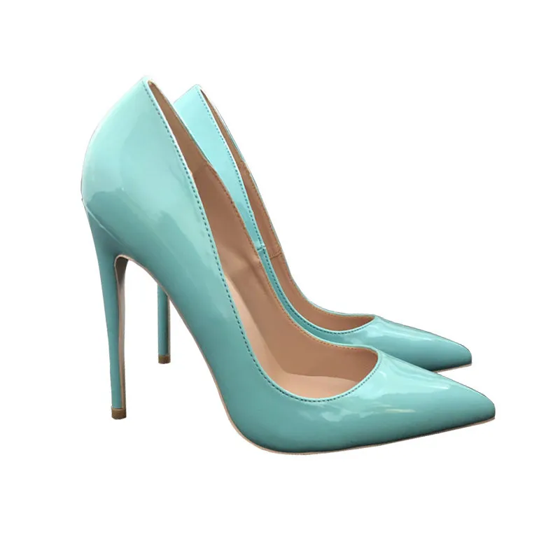 Новые цветные туфли-лодочки Сезон весна-лето Женская обувь Туфли на высоком