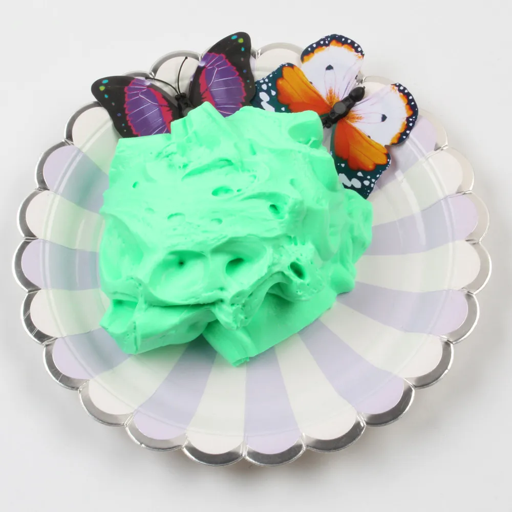 Красивое смешивание цветов облако слайм шпатлевка Ароматизированная стресс