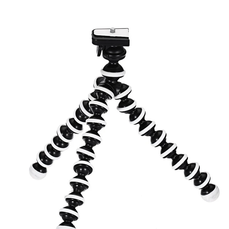 black A Гибкая подставка для штатива Octopus Gorillapod для телефона Telefon Мобильный телефон Смартфон Dslr и настольный компьютер настольный мини штатив - Цвет: black A