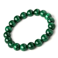 fashion hot style national style green crystal malachite bracelet buddhiist pearl birthday gift for men and women