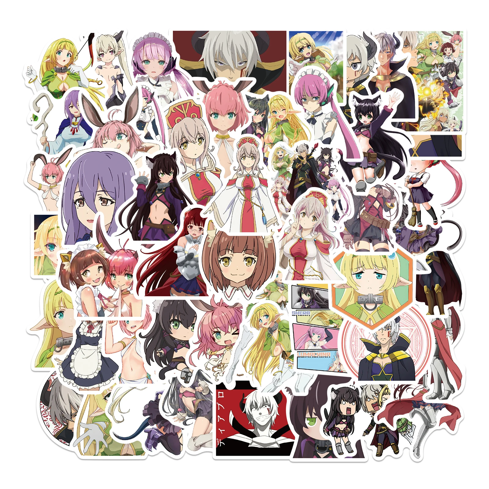 Наклейки для детей в стиле аниме как не Вызвать демона лорда водонепроницаемые