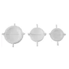 3 шт. пресс для пельмени тесто пирог клецки машина для пельменей гёдза Плесень инструмент 3 размера легко Экологичные клецки плесень кухонные инструменты