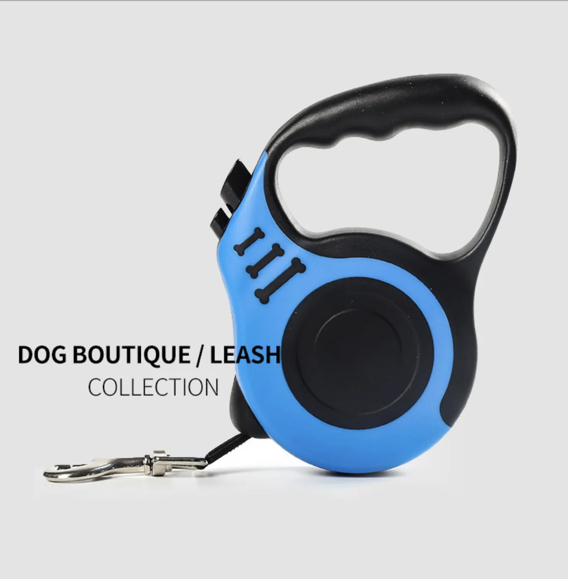 Pet Explosion Съемник собака Тяговая веревка Автоматическая сжимающаяся Веревка Цепь