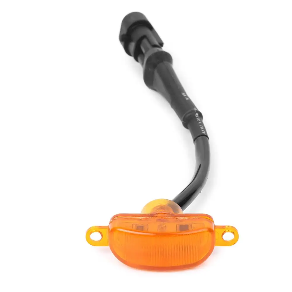 Светодиодный Решетка ходовыми огнями совместимый спереди янтарного стекла для