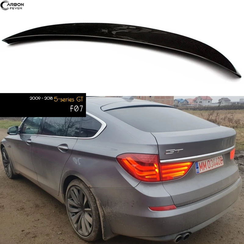 F07 спойлер крыла багажника из углеродного волокна для BMW 5 серии Gran Turismo Fastback 530d 535i