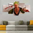 5 штук, холст, искусство, аниме, цельный плакат 