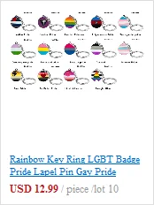 Gay Pride Intersex Pride Asexual Pride, мужской Нагрудный значок, 10 шт., значки в брошь 20 шт. на лот