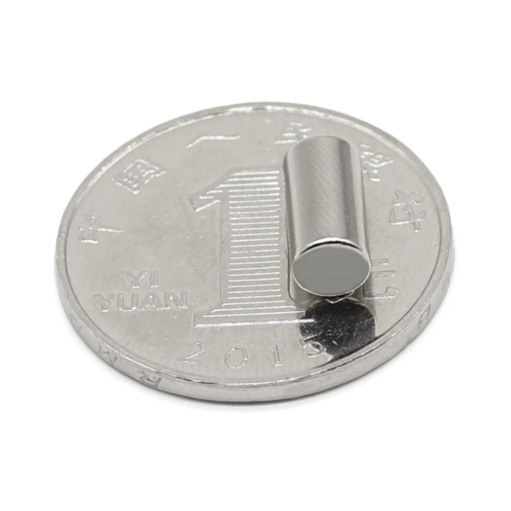 Круглый неодимовый магнит NdFeB N35 10/20/50/100 шт. 5x10 супермощный маленький постоянный
