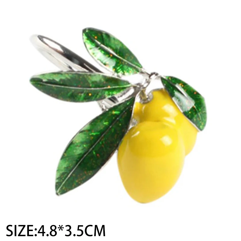 

LBER 10 Pcs Hotel Table Decoration Lemon Napkin Buckle Fruit Napkin Ring Paper Towel Ring