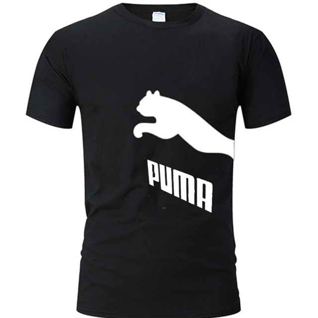 

2021 new Puma summer men's and women's fashion O-neck T-shirt hip-hop casual breathable top