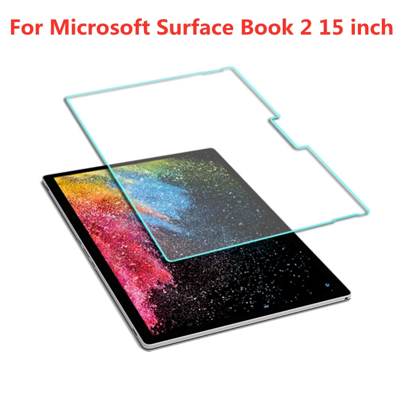 

Tempered Glass Screen Protector For Microsoft Surface book 2 book2 15 inch TAB Tablet Protective Film