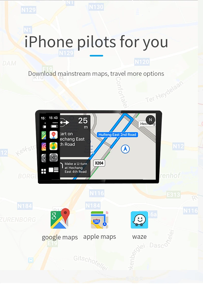 Carlinkit беспроводной/проводной декодер Apple Carplay для Audi Q3 MMI 2013- muItimedia интерфейс CarPlay Android автоматический комплект модернизации