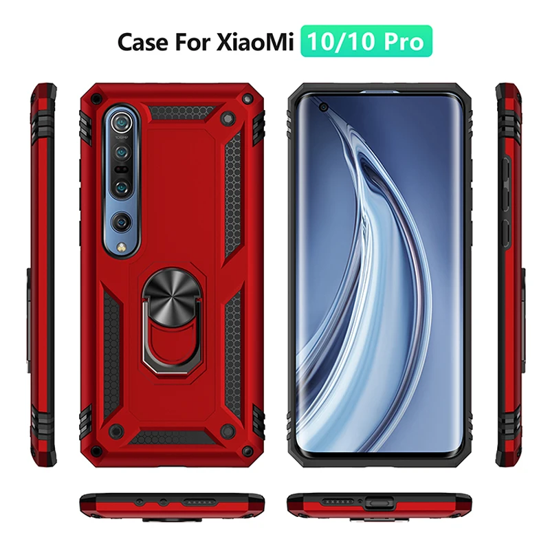 Бронированный противоударный чехол для телефона Xiaomi Redmi K30 K20 Note 9 8 Pro 8T 8A 10 CC9 SE CC9E 9T