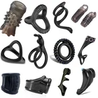 Мужское кольцо для пениса рукав взрослые секс-игрушки для мужчин, пары, клетка верности, увеличитель пениса, экзотические аксессуары