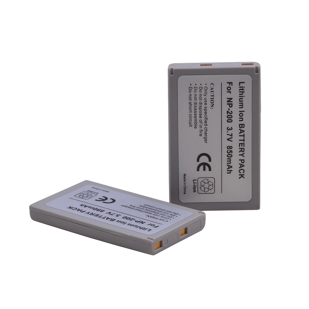 Батарея AsperX 2x850mAh 3 7 V NP-200 NP 200 NP200 литий-ионная батарея для KonicaMinolta DiMAGE Xg X Xi Xt Biz X20 X21