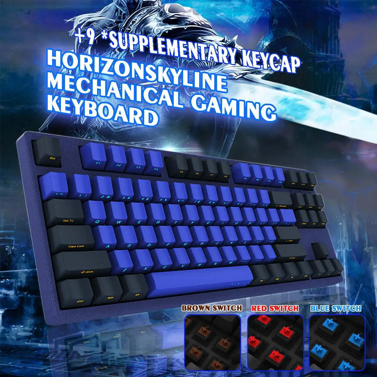 LEORY механическая клавиатура 87 клавиш USB проводной переключатель Cherry Gaming с подсветкой водонепроницаемые Компьютерные клавиатуры для планшетных компьютеров