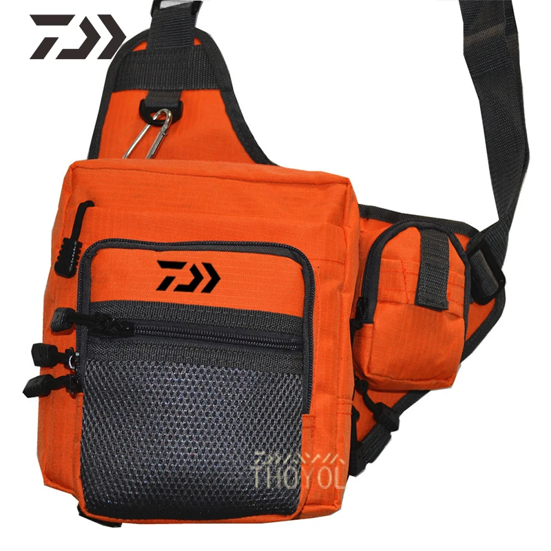 

Daiwa New Fishing Bag Multifunctional Outdoor Travel Single Shoulder Fishing Gear Accessories Hard Bait Bag Storage Fishing Bag