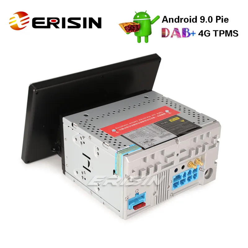 Erisin ES2910U 10 1 &quotAndroid 9 0 автомобильный стерео GPS WiFi DAB +/DVR/DTV IN DVD OBD Sat Nav 4G