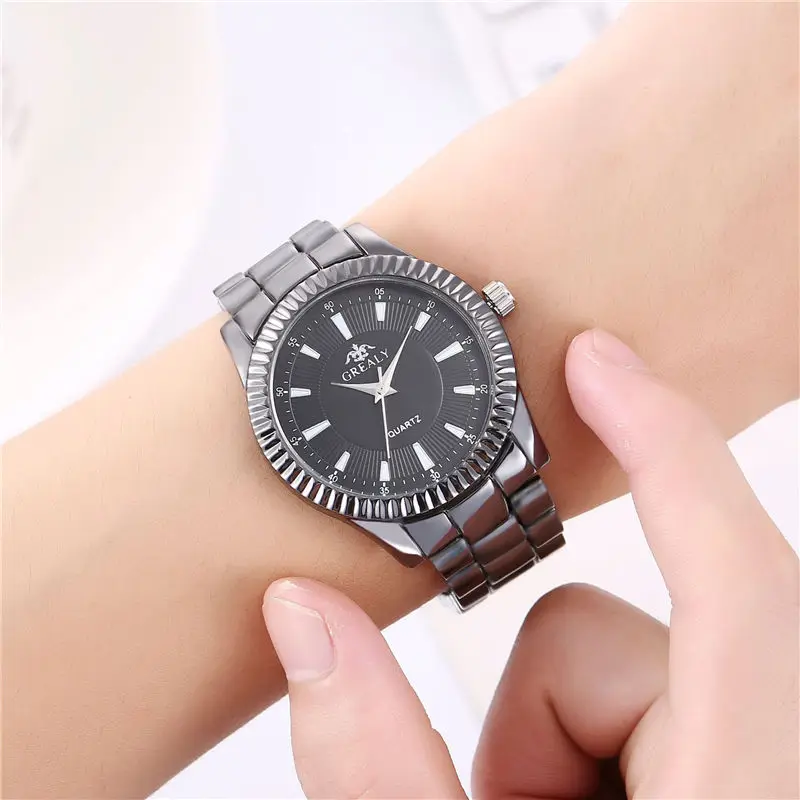 Мужские классические деловые кварцевые наручные часы повседневные Простые