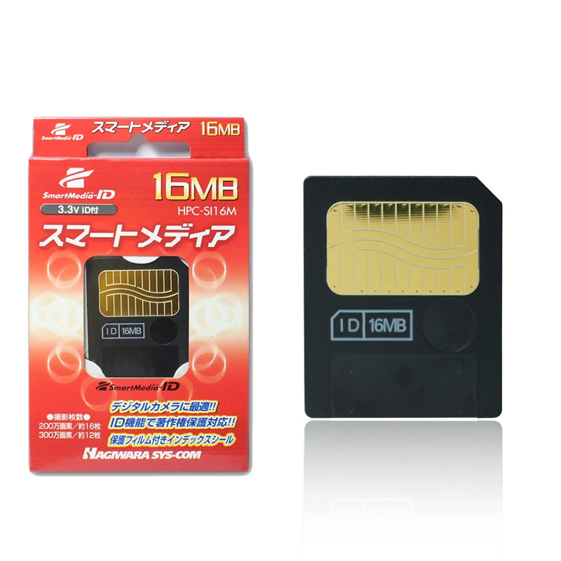 Toshiba 16MB 3.3V 3V SmartMedia Card SM 16M Memory GENUINE Smart Media By TOSHIBA Used Item For Electronic Device - купить по