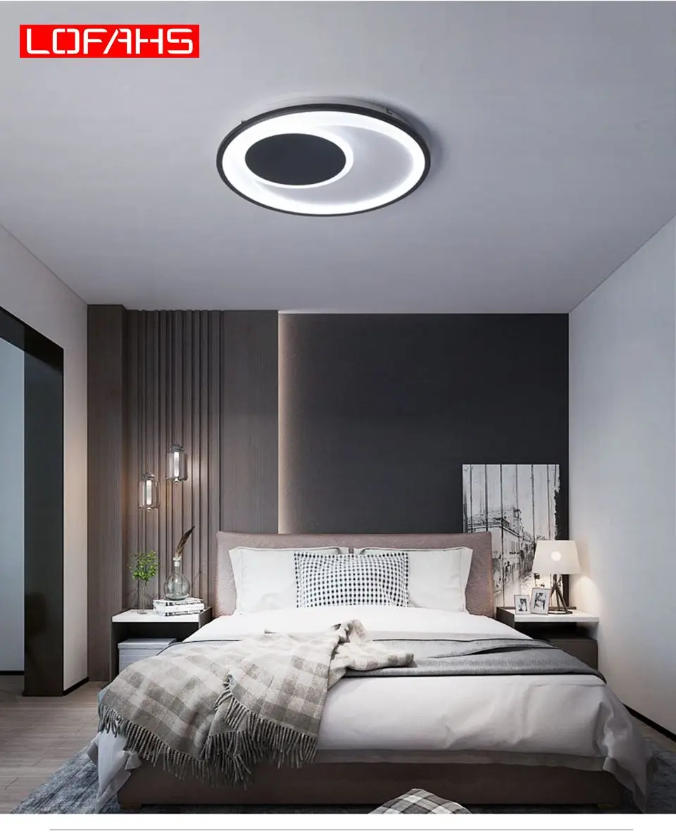 LOFASH современные светодиодные потолочные лампы светильник для гостиной спальни