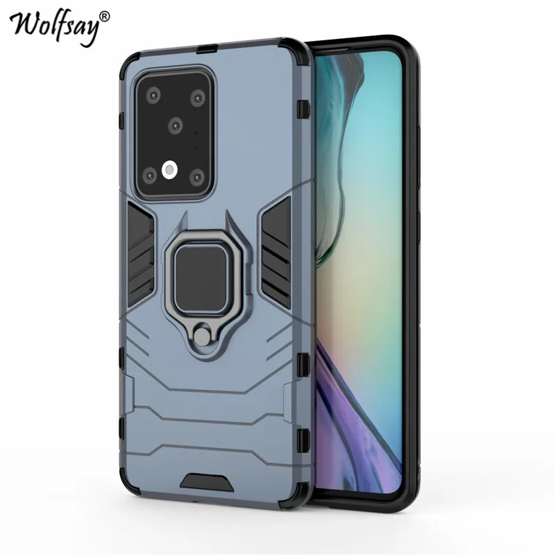 For Samsung Galaxy S11 Plus Case For Samsung S11+ Plus Case Shockproof Silicone Cover PC Phone Case For Samsung Galaxy S11 Plus